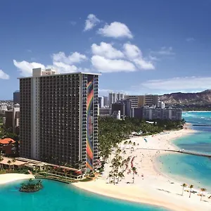 **** Semesteranläggning (resort) Hilton Hawaiian Village Waikiki USA